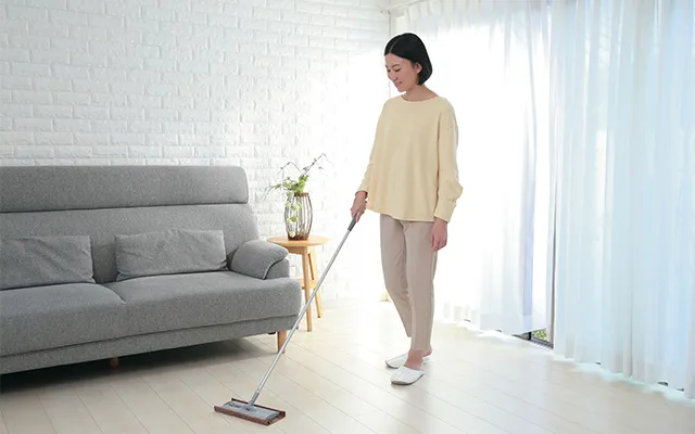 定期交換だから衛生的